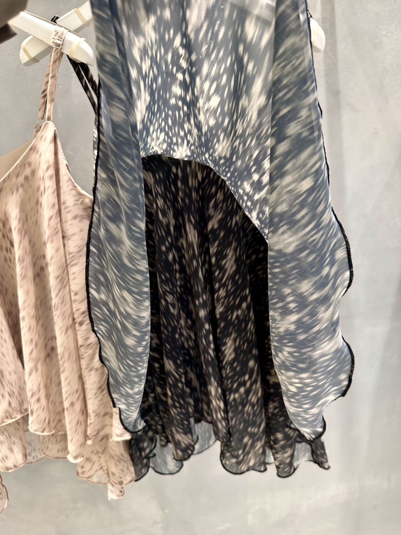 KIFF韓國東大門代購女裝新款推薦休閑時尚熱賣吊帶背心豹紋KIFF吊帶/背心