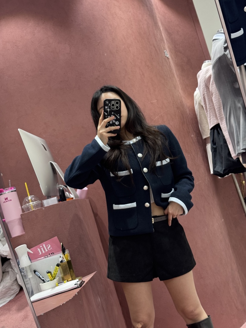 SLIT韓國直郵實拍女裝新品推薦休閑26春夏時尚職業熱賣夾克SLIT夾克