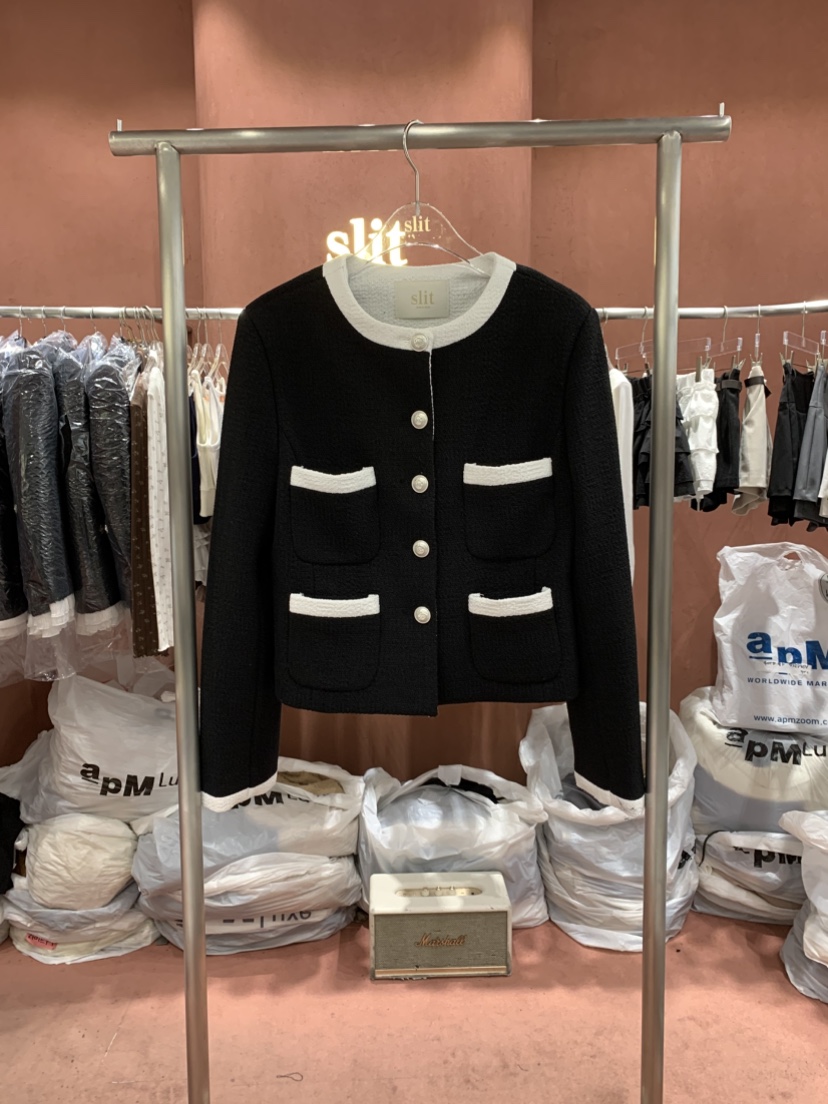 SLIT韓國直郵實拍女裝新品推薦休閑26春夏時尚職業熱賣夾克SLIT夾克圖色1