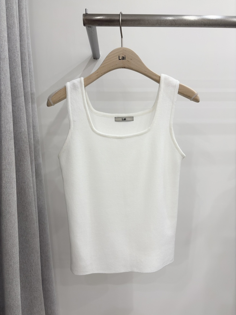 LAI韓國直郵女裝新品時尚熱賣26春夏職業推薦人氣吊帶背心Lai吊帶/背心圖色1