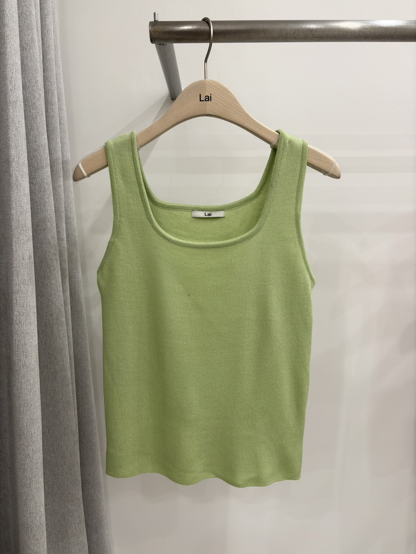 LAI韓國直郵女裝新品時尚熱賣26春夏職業推薦人氣吊帶背心Lai吊帶/背心圖色3
