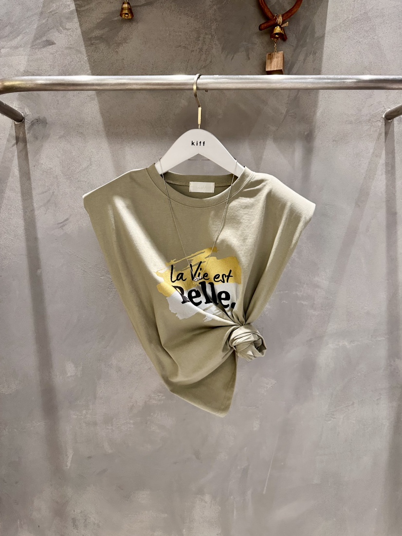 KIFF韓國直郵實拍女士新款休閑推薦職業吊帶背心不含項鏈KIFF吊帶/背心圖色2