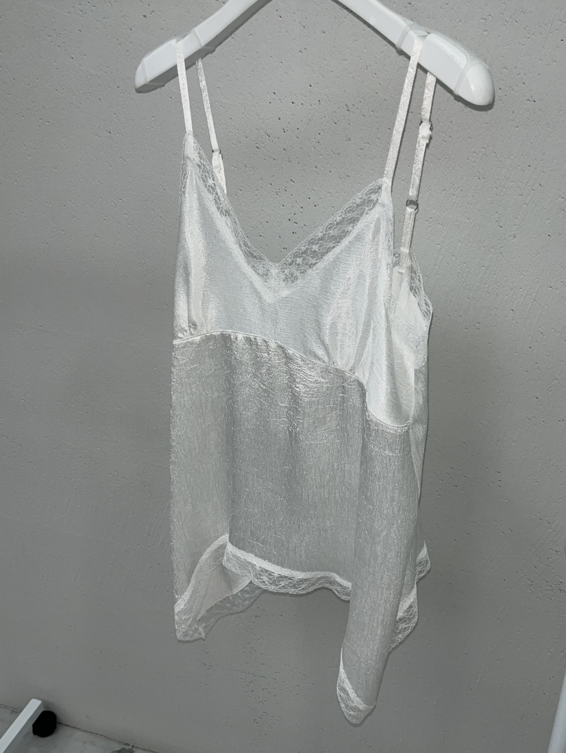 BEAMING SEOUL韓國東大門直郵女裝新款熱賣吊帶背心褶皺BEAMING SEOUL吊帶/背心