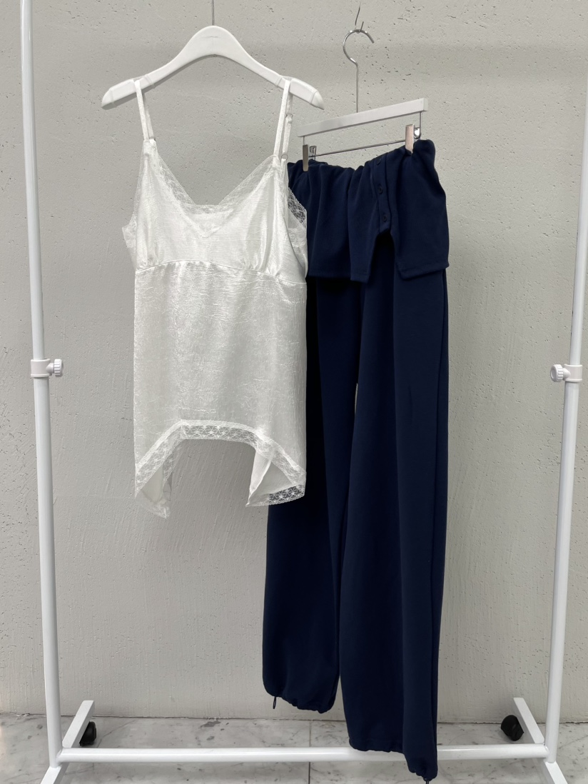 BEAMING SEOUL韓國東大門直郵女裝新款熱賣吊帶背心褶皺BEAMING SEOUL吊帶/背心