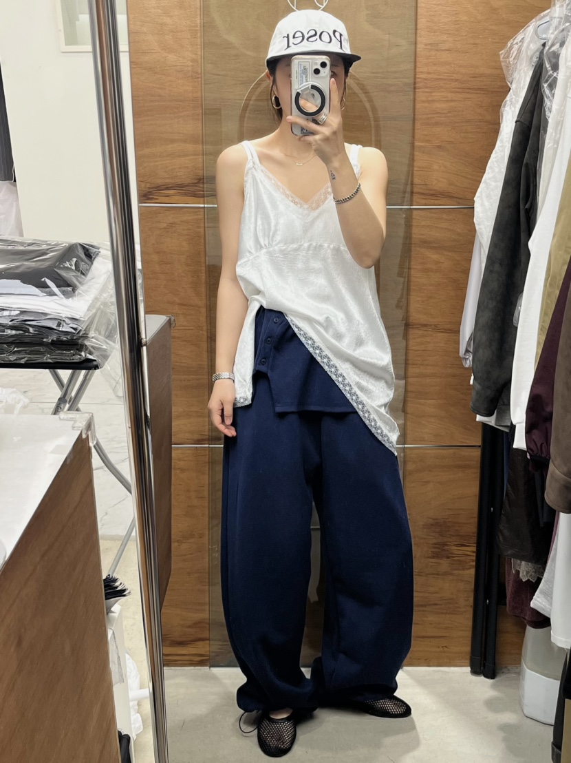 BEAMING SEOUL韓國東大門直郵女裝新款熱賣吊帶背心褶皺BEAMING SEOUL吊帶/背心