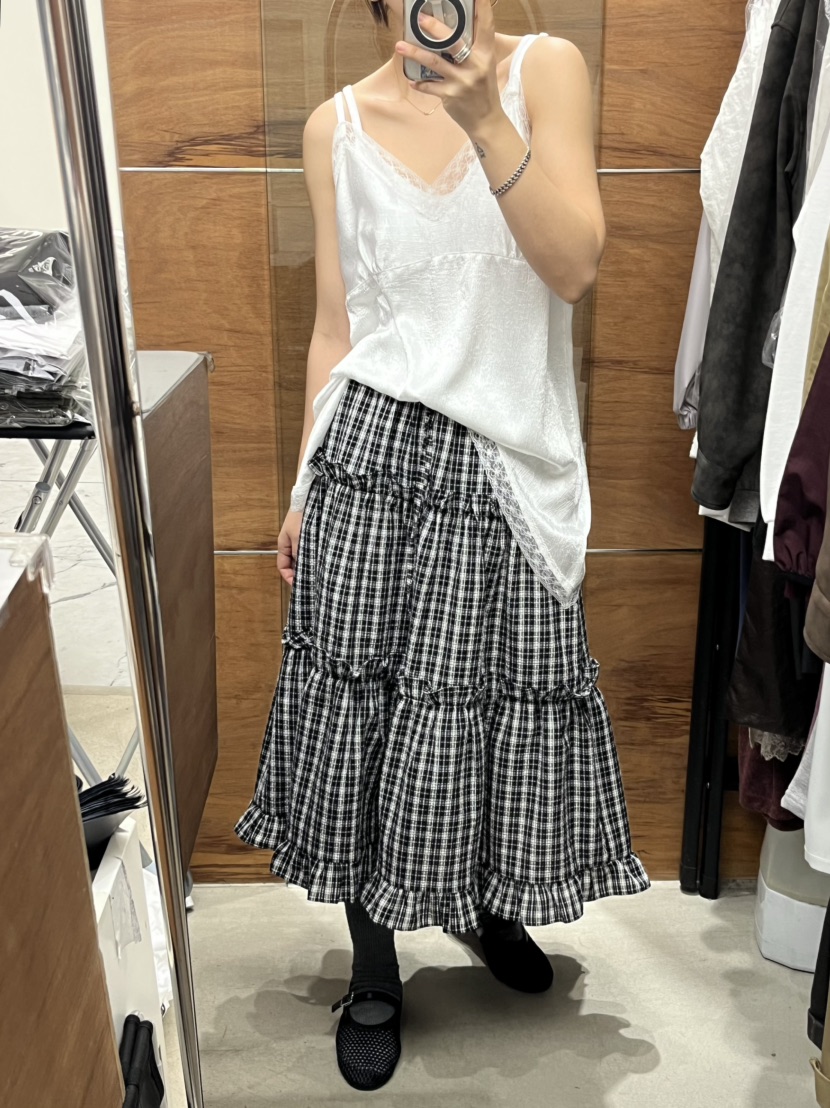 BEAMING SEOUL韓國東大門直郵女裝新款熱賣吊帶背心褶皺BEAMING SEOUL吊帶/背心