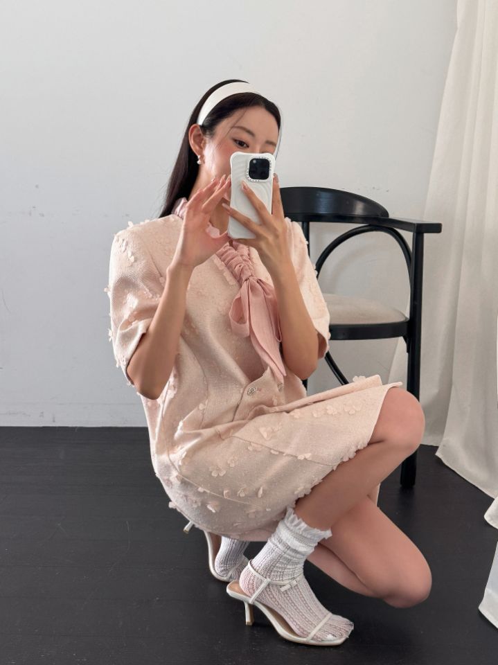 CATS韓國代購女士新品休閑推薦職業時尚人氣熱賣26春夏連衣裙CAT.S連衣裙