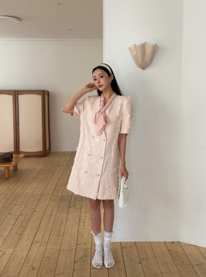 CATS韓國代購女士新品休閑推薦職業時尚人氣熱賣26春夏連衣裙CAT.S連衣裙