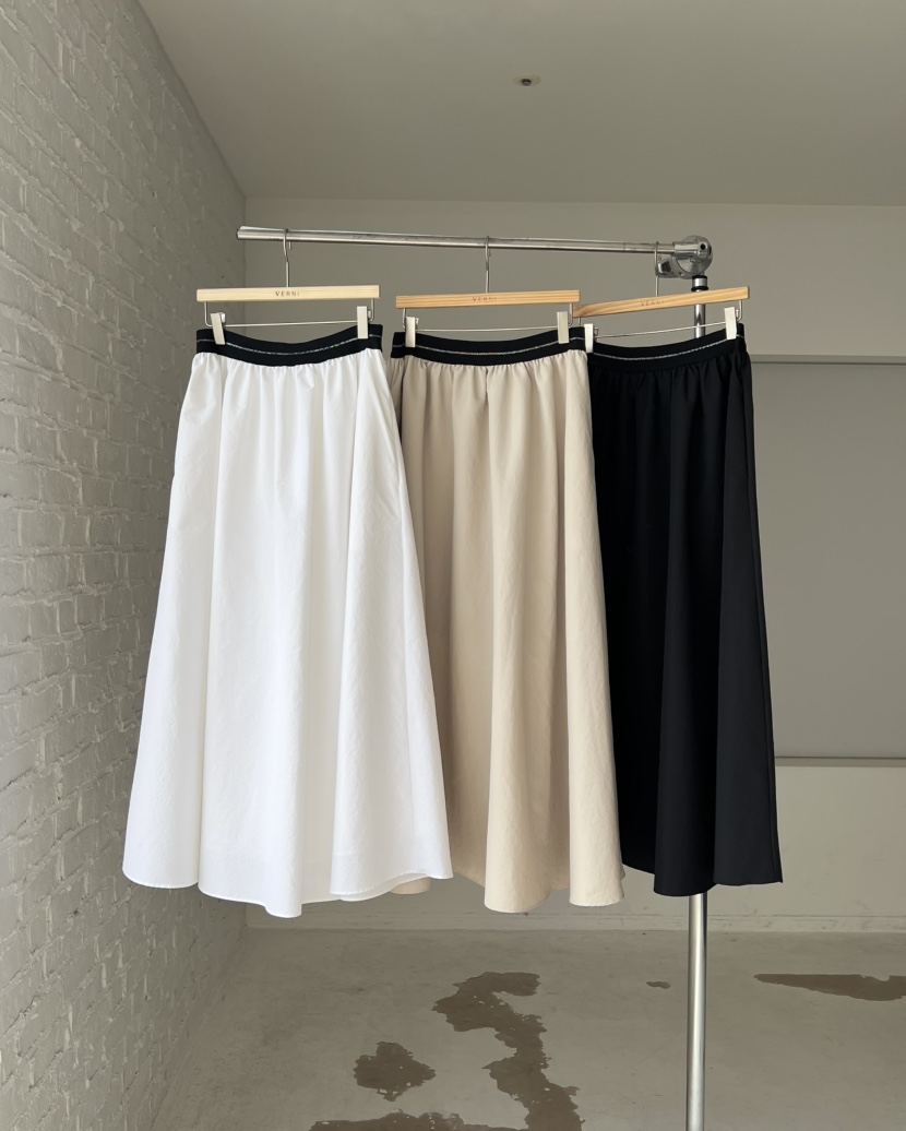 VERNI韓國直郵女士新品熱賣時尚人氣推薦休閑職業26春夏長裙VERNI長裙