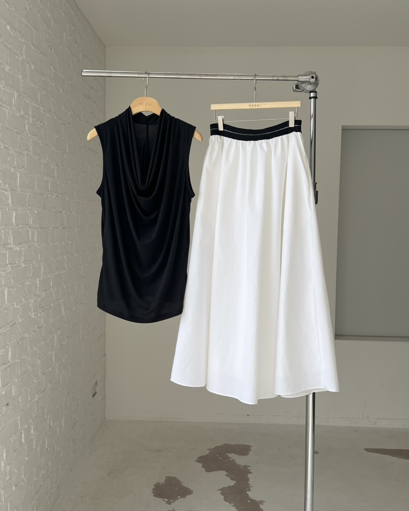 VERNI韓國直郵女士新品熱賣時尚人氣推薦休閑職業26春夏長裙VERNI長裙