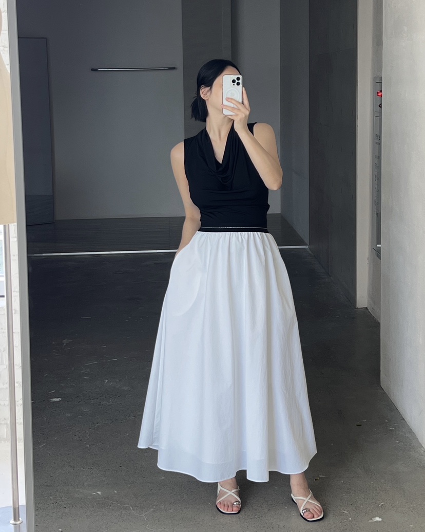 VERNI韓國直郵女士新品熱賣時尚人氣推薦休閑職業26春夏長裙VERNI長裙