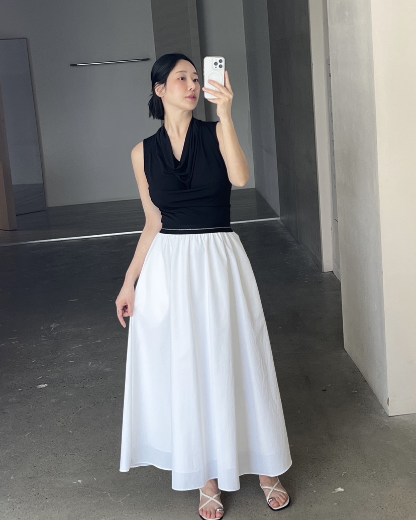 VERNI韓國直郵女士新品熱賣時尚人氣推薦休閑職業26春夏長裙VERNI長裙