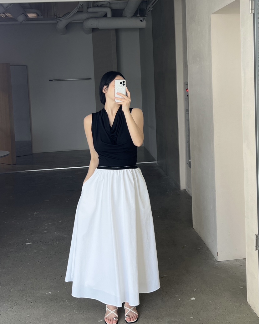 VERNI韓國直郵女士新品熱賣時尚人氣推薦休閑職業26春夏長裙VERNI長裙