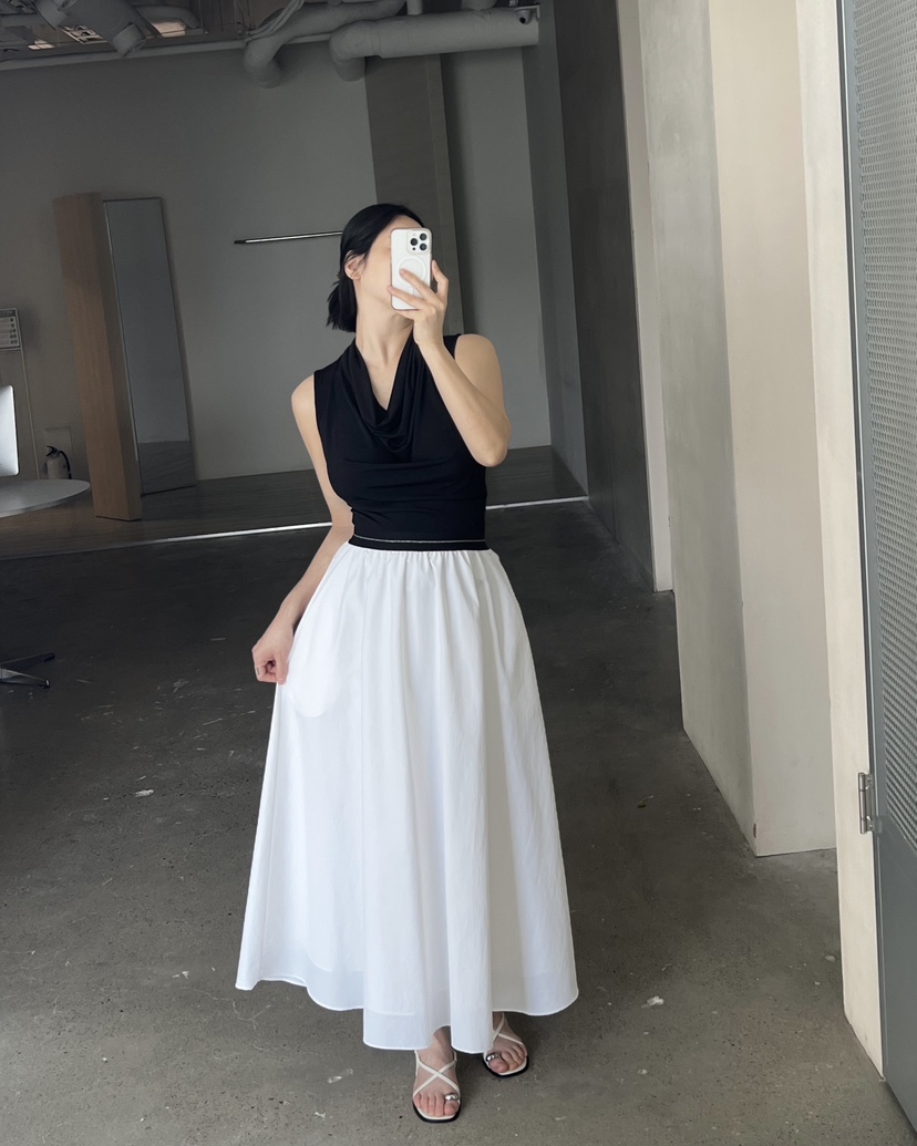 VERNI韓國直郵女士新品熱賣時尚人氣推薦休閑職業26春夏長裙VERNI長裙