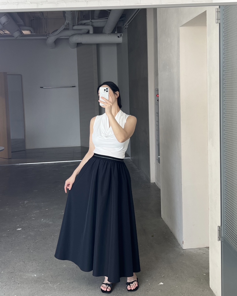 VERNI韓國直郵女士新品熱賣時尚人氣推薦休閑職業26春夏長裙VERNI長裙