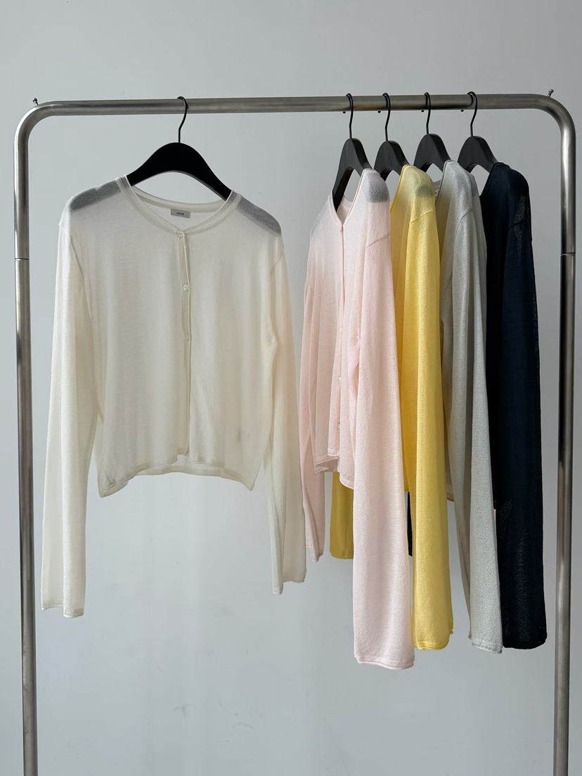 ARKIE/TAF韓國直郵女士新款推薦職業人氣時尚針織衫透明ARKIE/TAF針織衫