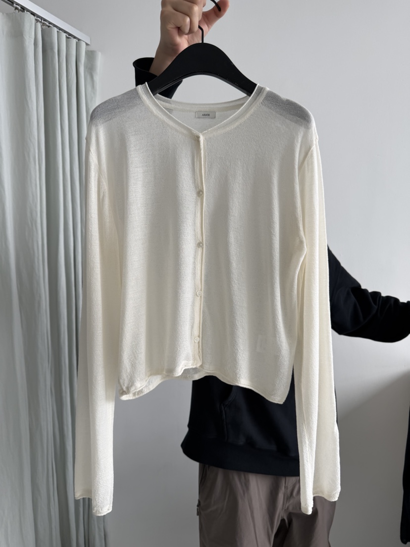 ARKIE/TAF韓國直郵女士新款推薦職業人氣時尚針織衫透明ARKIE/TAF針織衫圖色1