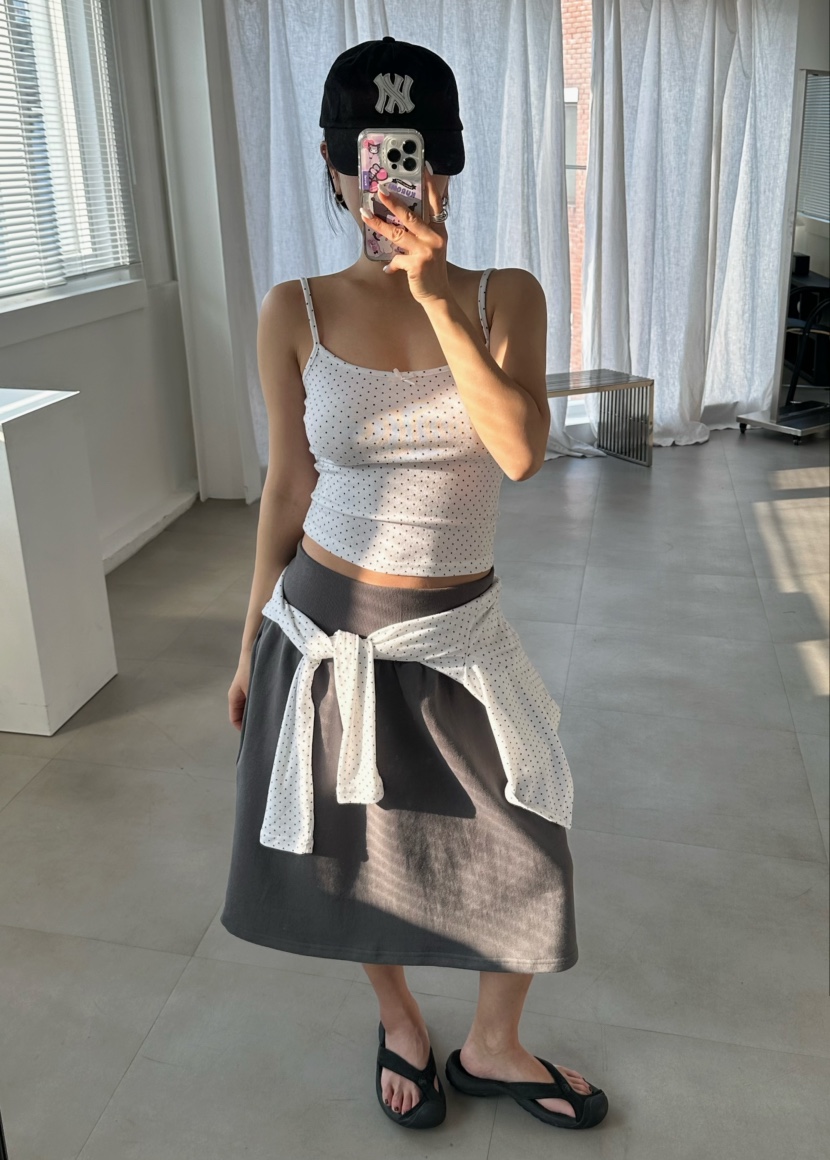 BYRING韓國東大門直郵女裝新款人氣26春夏時尚半身裙中短裙BYRING半身裙/中短裙