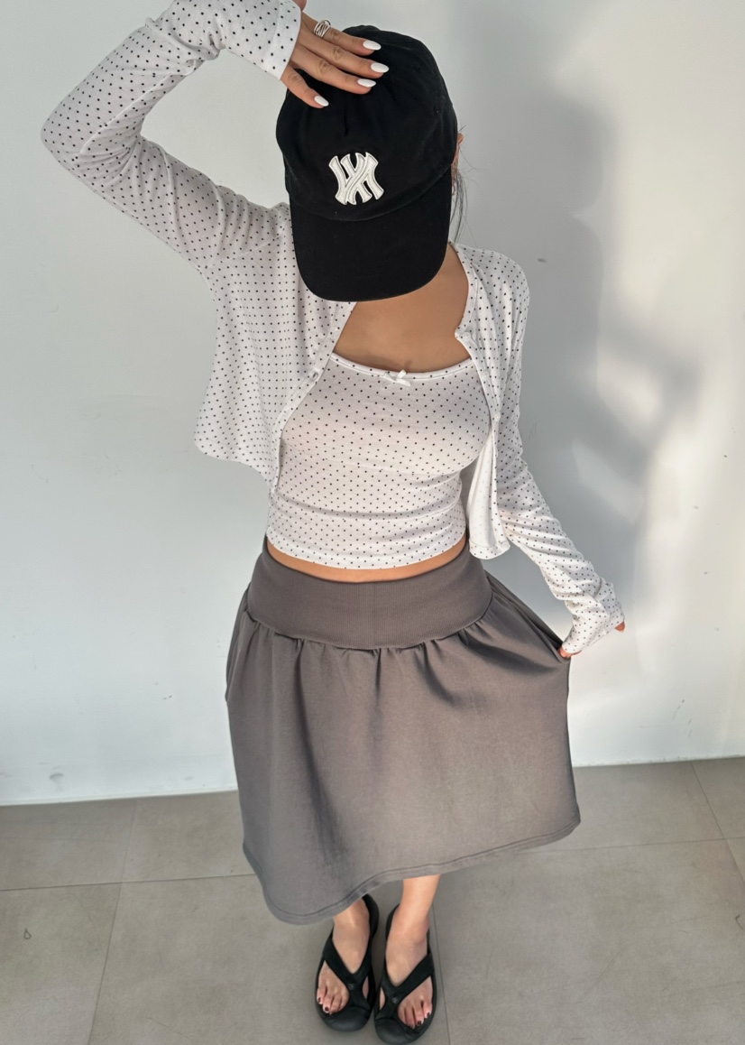 BYRING韓國東大門直郵女裝新款人氣26春夏時尚半身裙中短裙BYRING半身裙/中短裙