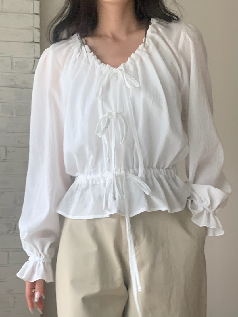 BLEECKER韓國東大門直郵女裝新款時尚熱賣推薦襯衫蕾絲衫BLEECKER襯衫/蕾絲衫