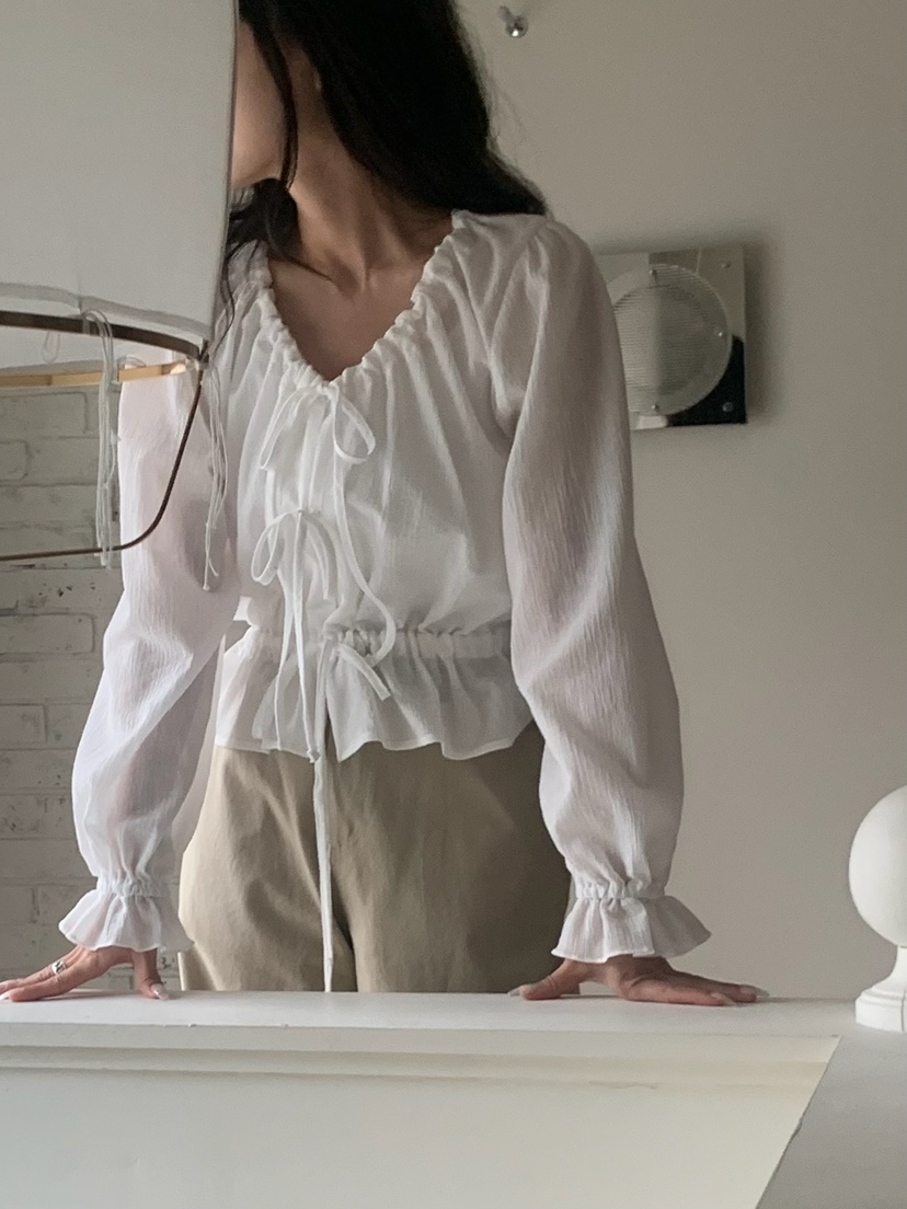 BLEECKER韓國東大門直郵女裝新款時尚熱賣推薦襯衫蕾絲衫BLEECKER襯衫/蕾絲衫