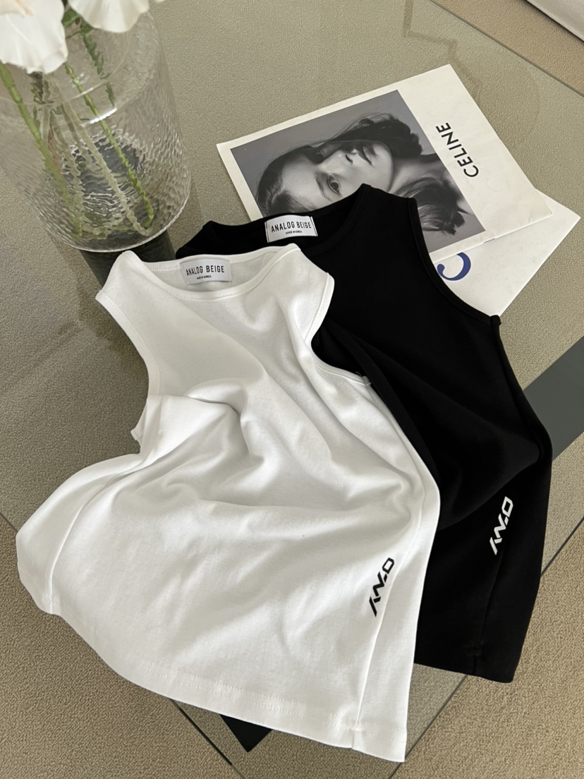 ANGLOG BEIGE韓國東大門代購女裝新款休閑人氣熱賣吊帶背心ANGLOG BEIGE吊帶/背心