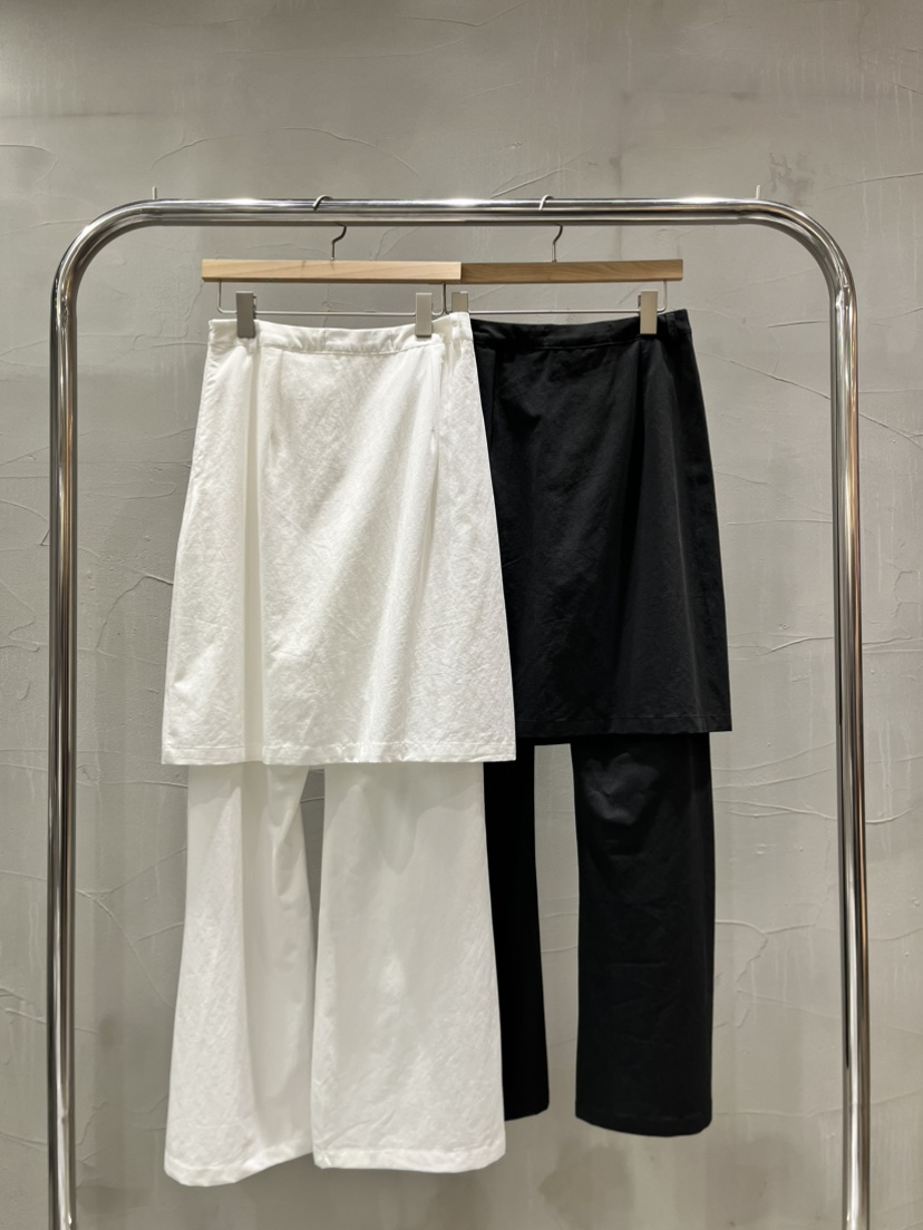 INSSENSE-A韓國東大門直郵女裝新品熱賣26春夏休閑裙褲開衩INSSENSE-A裙褲