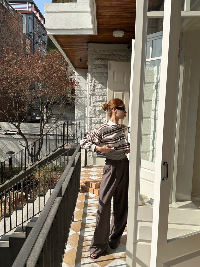 ZEROZERO韓國直郵實拍女士新品休閑熱賣推薦26春夏長袖T恤ZEROZERO長袖T恤