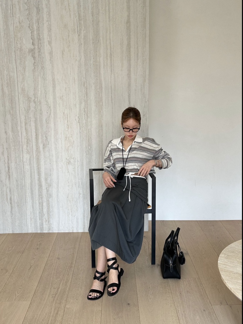 ZEROZERO韓國直郵實拍女士新品休閑熱賣推薦26春夏長袖T恤ZEROZERO長袖T恤