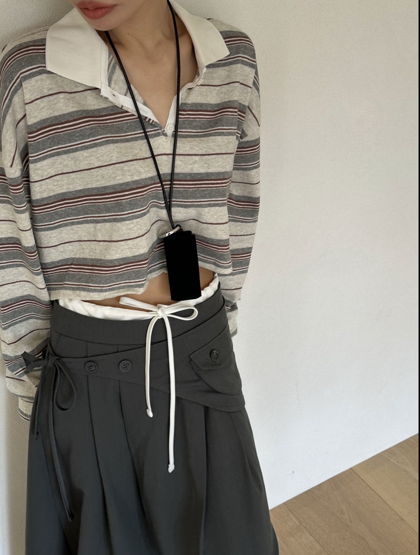 ZEROZERO韓國直郵實拍女士新品休閑熱賣推薦26春夏長袖T恤ZEROZERO長袖T恤