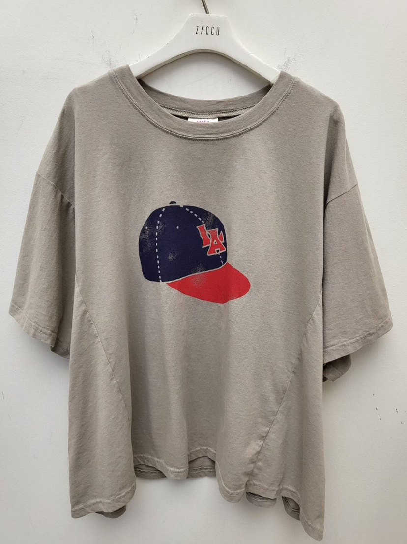 ZACCU韓國東大門直郵女士新款熱賣26春夏人氣休閑推薦T恤ZACCUT恤圖色2