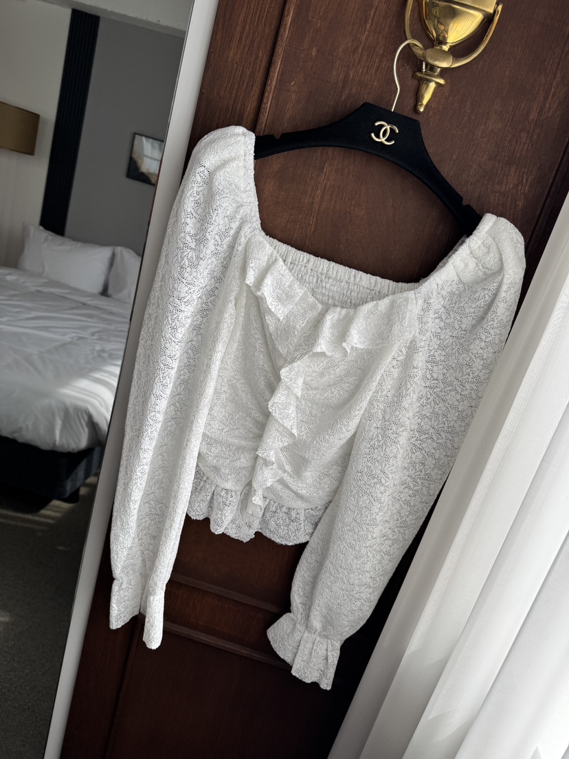 바츠韓國東大門代購女士新款人氣推薦熱賣職業襯衫蕾絲衫Vatz襯衫/蕾絲衫圖色1