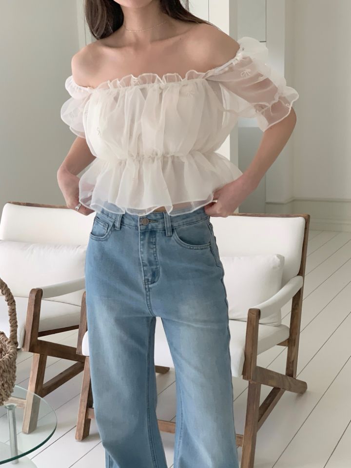 CRONG韓國代購女裝新品熱賣職業人氣26春夏時尚襯衫蕾絲衫CRONG襯衫/蕾絲衫