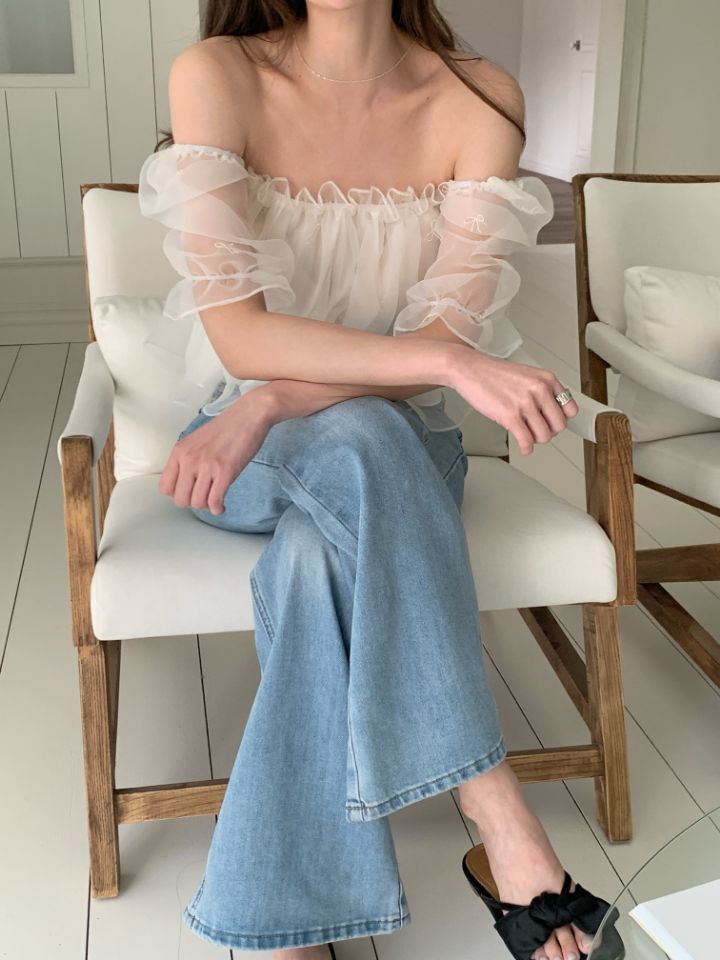 CRONG韓國代購女裝新品熱賣職業人氣26春夏時尚襯衫蕾絲衫CRONG襯衫/蕾絲衫