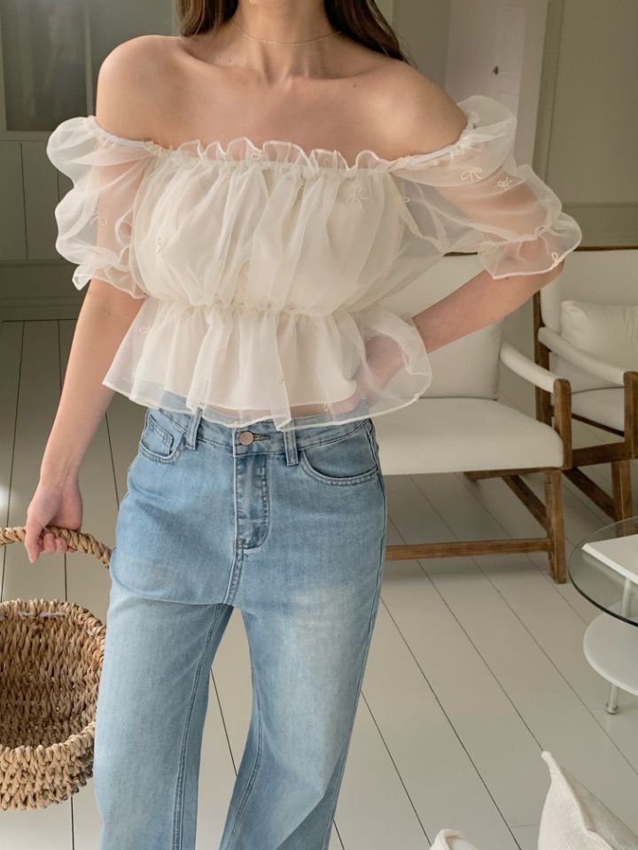 CRONG韓國代購女裝新品熱賣職業人氣26春夏時尚襯衫蕾絲衫CRONG襯衫/蕾絲衫