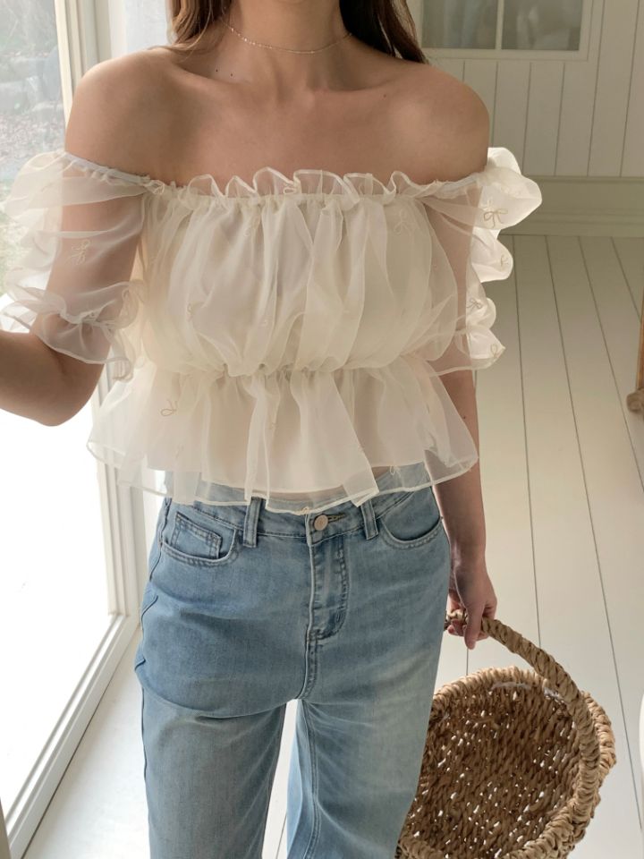 CRONG韓國代購女裝新品熱賣職業人氣26春夏時尚襯衫蕾絲衫CRONG襯衫/蕾絲衫