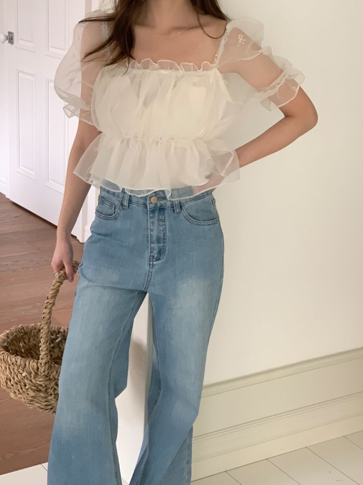 CRONG韓國代購女裝新品熱賣職業人氣26春夏時尚襯衫蕾絲衫CRONG襯衫/蕾絲衫