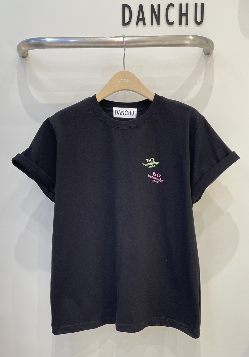 DANCHU韓國直郵女裝新款職業人氣休閑推薦時尚26春夏熱賣T恤DANCHUT恤圖色3