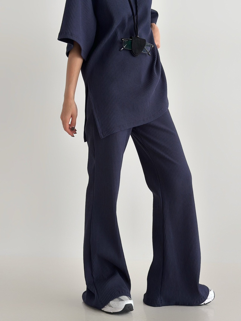 ANGLOG BEIGE韓國代購女裝新款職業時尚人氣休閑休閑褲羅紋ANGLOG BEIGE休閑褲