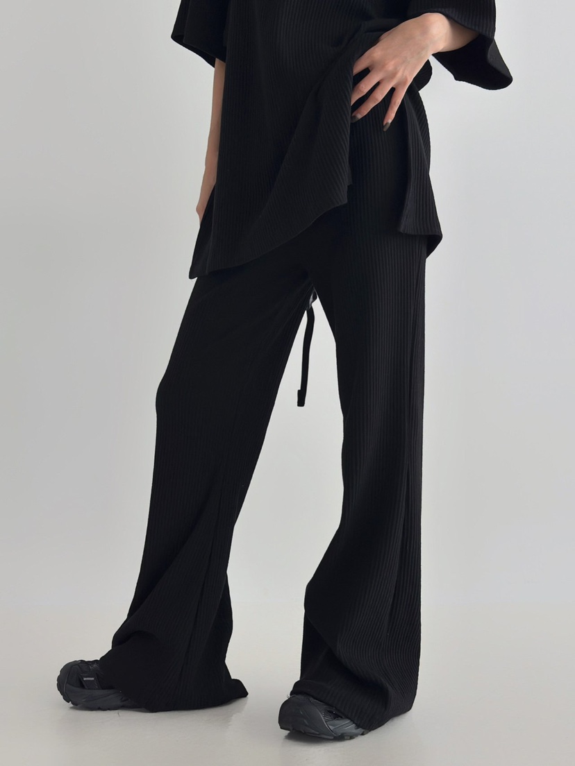 ANGLOG BEIGE韓國代購女裝新款職業時尚人氣休閑休閑褲羅紋ANGLOG BEIGE休閑褲圖色4