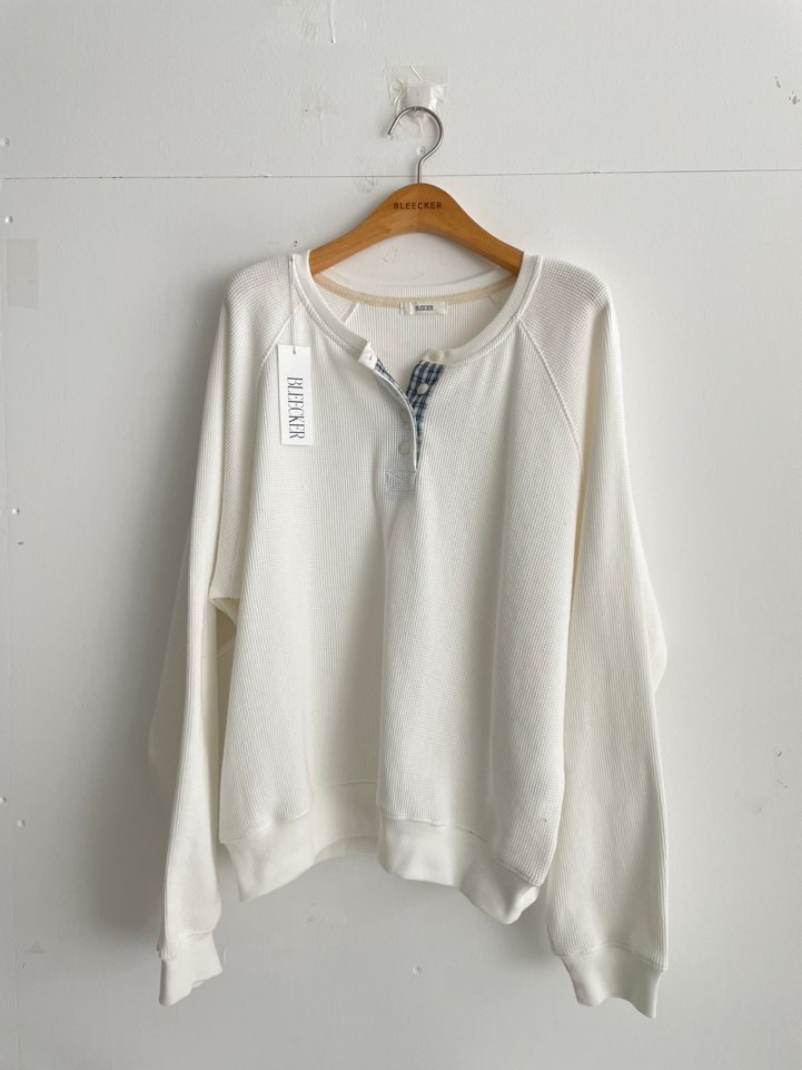BLEECKER韓國直郵實拍女裝新款熱賣職業26春夏時尚推薦衛衣BLEECKER衛衣圖色1