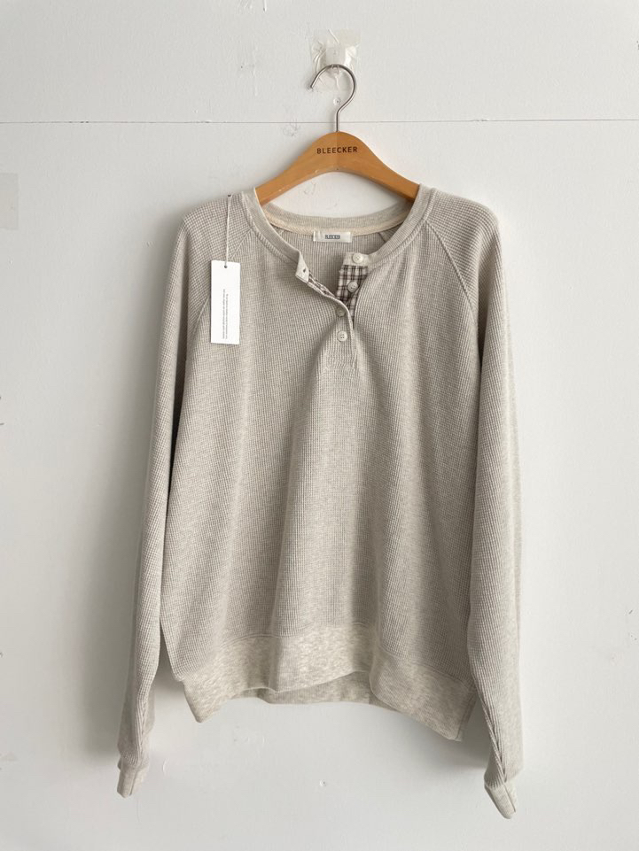 BLEECKER韓國直郵實拍女裝新款熱賣職業26春夏時尚推薦衛衣BLEECKER衛衣圖色2