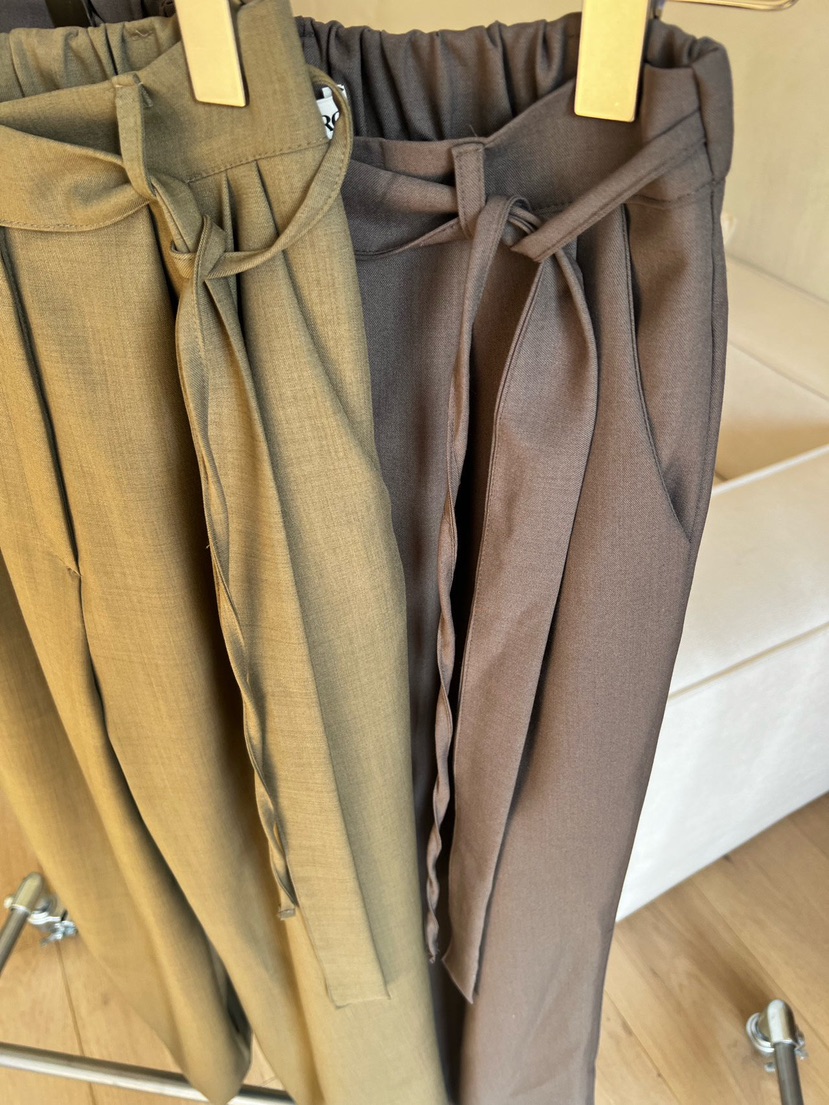 ZEROZERO韓國直郵實拍女裝新品推薦職業時尚人氣休閑褲褶裥ZEROZERO休閑褲