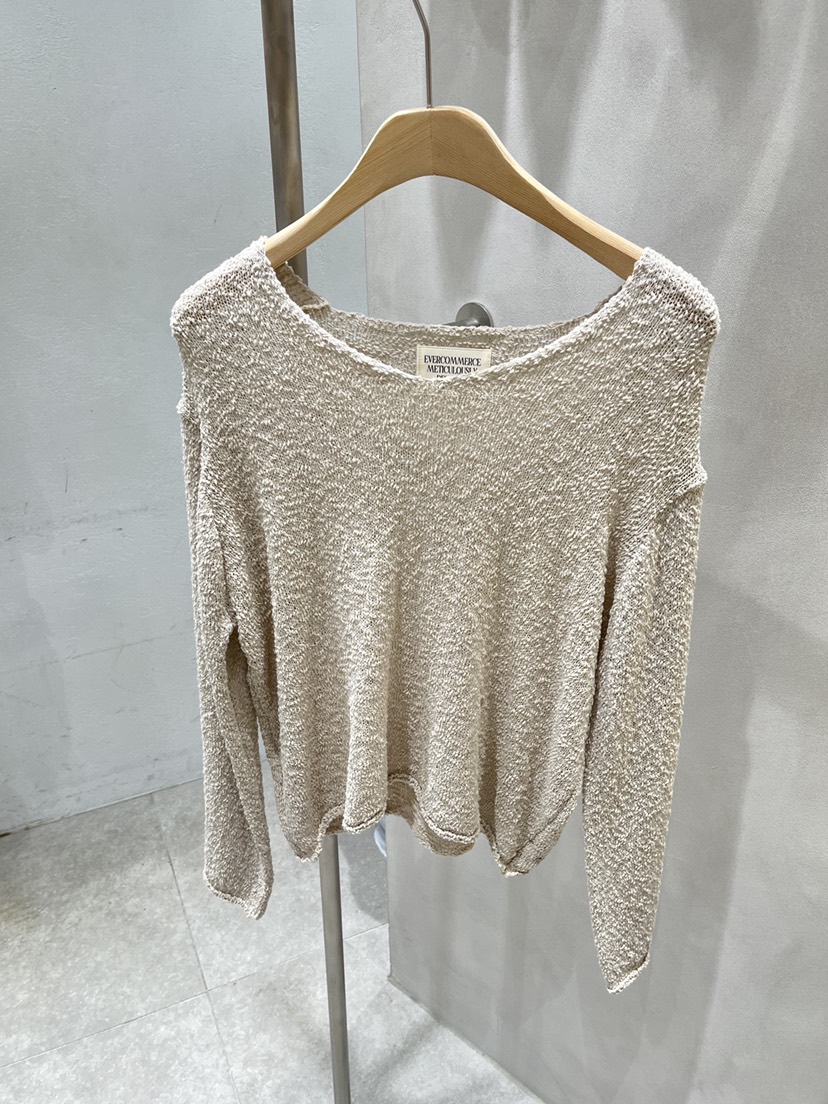 EVERCOMMERCE METICULOUSLY DESIGNED韓國東大門直郵女裝新款職業針織衫EVERCOMMERCE METICULOUSLY DESIGNED針織衫圖色2