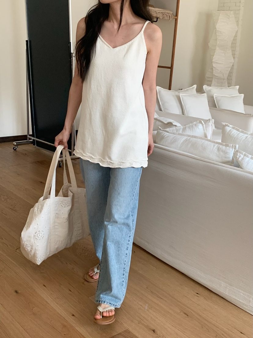 BLEECKER韓國直郵女士新款人氣職業時尚熱賣休閑吊帶背心BLEECKER吊帶/背心