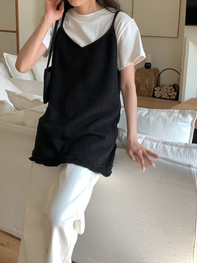 BLEECKER韓國直郵女士新款人氣職業時尚熱賣休閑吊帶背心BLEECKER吊帶/背心