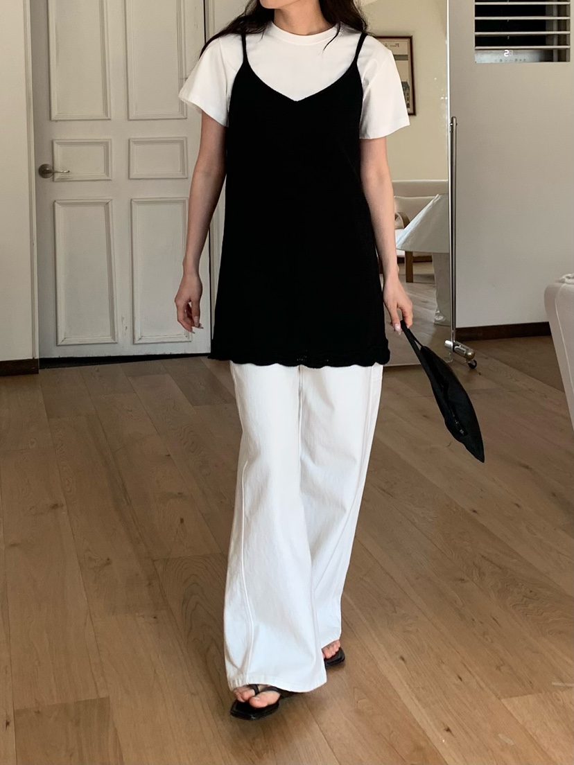 BLEECKER韓國直郵女士新款人氣職業時尚熱賣休閑吊帶背心BLEECKER吊帶/背心