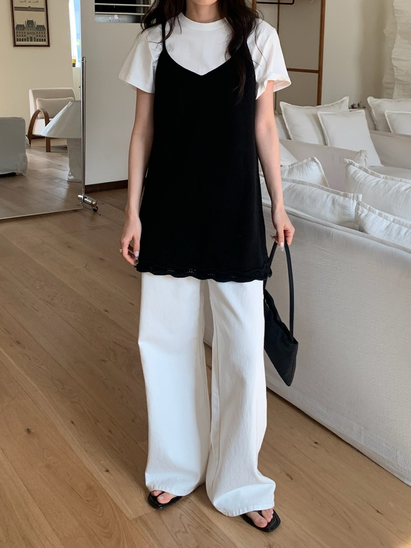 BLEECKER韓國直郵女士新款人氣職業時尚熱賣休閑吊帶背心BLEECKER吊帶/背心