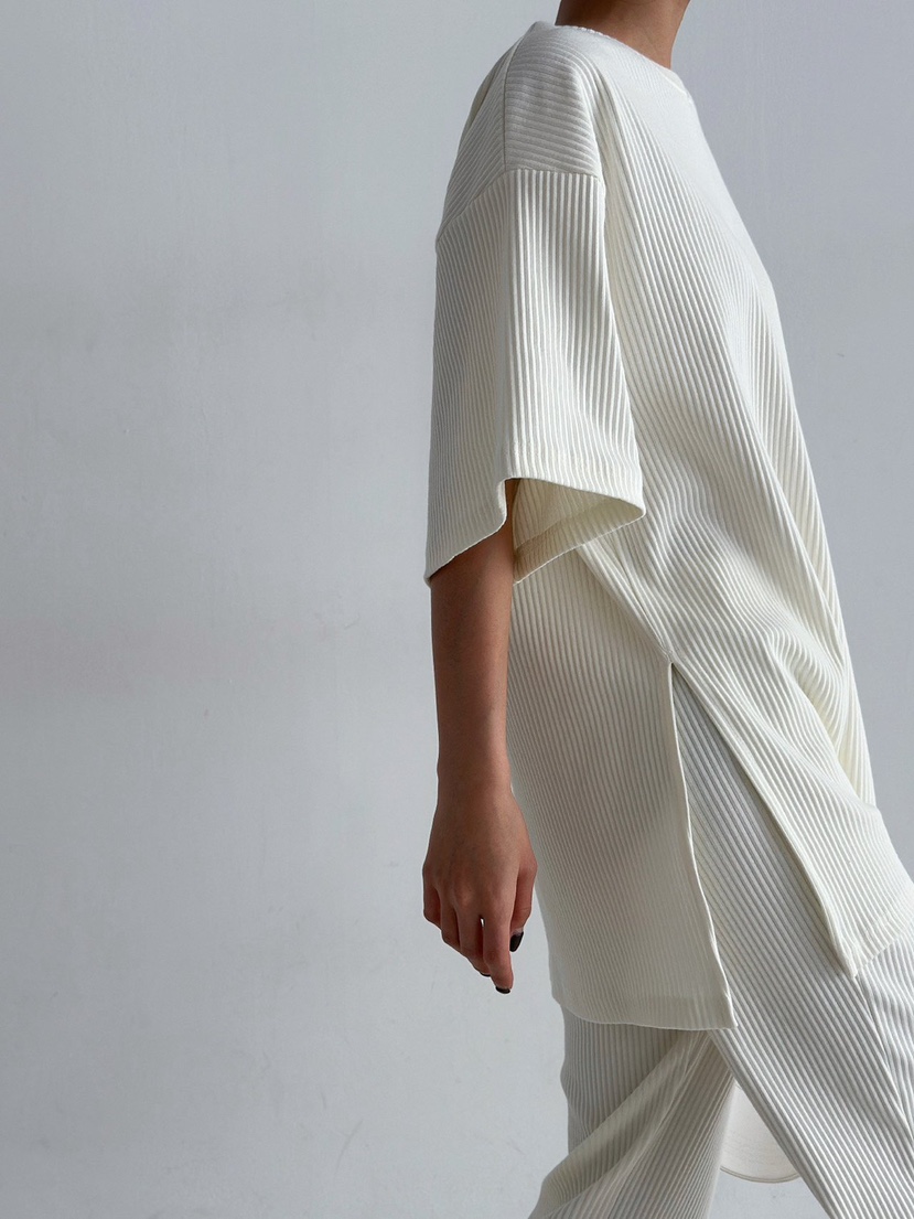 ANGLOG BEIGE韓國東大門代購女裝新款熱賣職業時尚T恤羅紋ANGLOG BEIGET恤