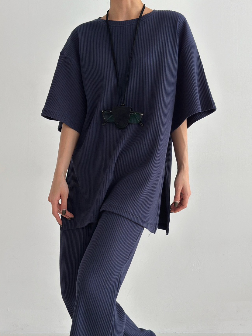 ANGLOG BEIGE韓國東大門代購女裝新款熱賣職業時尚T恤羅紋ANGLOG BEIGET恤